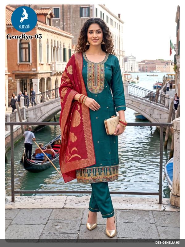 Kaya genelia printed kurtis wholesalers